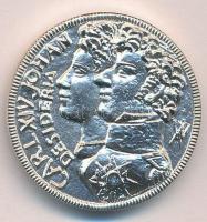 Svédország 1976. "Carl XVI Gustaf - Silvia - 1976. 19 Juni" Ag emlékérme tokban, tanúsítvá...