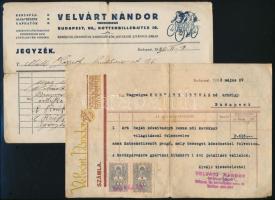 4 db kerékpár reklám és nyomtatvány