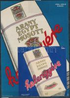 10 db textil reklám kisplakát, szórólap, védjegy