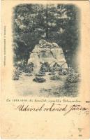 1902 Debrecen, Az 1848-1849i honvéd síremlék. Komáromi J. kiadása