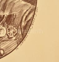 1931 Báró Cumin Artúr (1889-1952) m. kir. honvéd százados, későbbi ezredes, a Mária Terézia Rend lov...