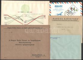 cca 1930-1950 5 db fejléces boríték