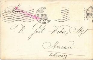 1907 Syr. Hypophosphit. Co. / Dr. Egger Leó és Egger Izidor gyógyszerészek köhögés elleni szirupjána...