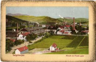 Salgótarján, Hirsch és Frank gyár. Laufer Ernő kiadása (EK)