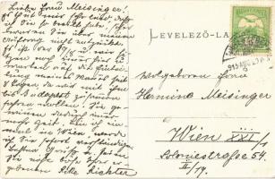 1915 Szebenjuharos, Hohe Rinne, Paltinis; Tannhof / villa