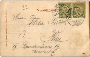 1906 Salgótarján, látkép. Kiadja Boros R. (EB)