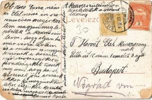 1913 Salgótarján, Római katolikus templom. W. L. (?) 676. (EM)