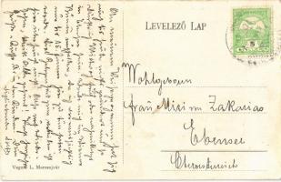 Marosújvár, Uioara, Ocna Mures; Mikó utca, Papp Simon és Fesztinger Dávid üzlete. Vágner L. kiadása ...