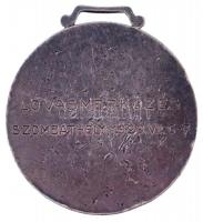 ~1929. "A M. KIR. HONVÉDELMI MINISZTER TISZTELETDÍJA" peremén jelzett Ag díjérem, füllel, ...