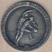 1942. "Magyar Kosárlabdázók Országos Szövetsége-1949-V.1." Ag emlékérem 34g T:2