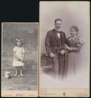 cca 1880-1900 11 db kabinetfotó, benne több katonai is