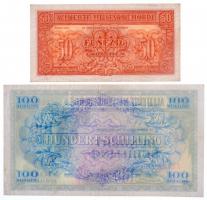 Ausztria / Szövetséges megszállás 1944. 50g + 1Sch + 2Sch + 5Sch + 10Sch + 20Sch + 50Sch + 100Sch T:...