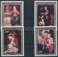 1984 Karácsony, festmények sor, Christmas, paintings set Mi 936-938