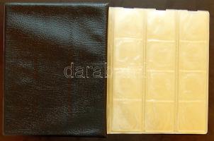 Használt éremberakó, 10 lappal, 192 férőhellyel, klf méretű érmékhez