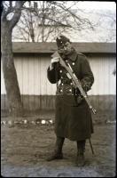 cca 1940-1944 II. világháborús katonai negatívok, 10 db, 6×6 és 6×9 cm-es méretben