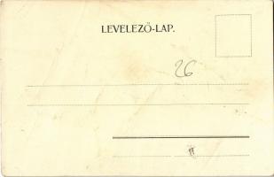 Sutó, Sútovo; Súttói hidak a Vágnál, vasúti híd. Kiadja Sochán P. 97. / Váh river bridges, railway b...