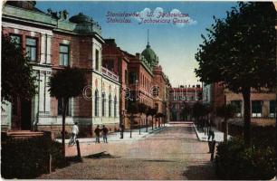 1916 Ivano-Frankivsk, Stanislawów, Stanislau; Ul. Jachowicza / street