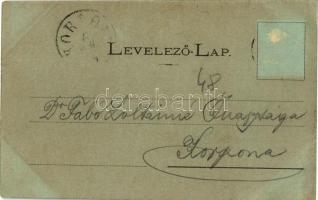 1900 Selmecbánya, Schemnitz, Banská Stiavnica; Piargská (Frauenbergská) brána, Novy zámok/ Hegybánya...