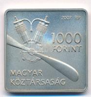 2007. 1000Ft Cu-Ni "Adorján János - Libelle" T:BU Adamo EM208