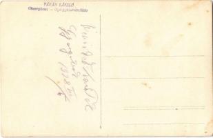 1928 Gyergyószentmiklós, Gheorgheni; Fő tér, piac, Kády Tamás, Lukácsfy Zakariás, Cipő Nagyraktár üz...