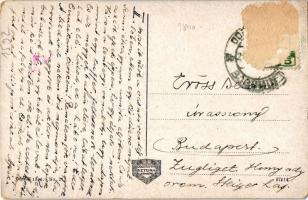 Kraków, Krakau, Krakkó; Poczta i ul. Starowislna / post office, street, trams (Rb)