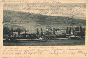 1903 Kolozsvár, Cluj; M. kir. államvasutak műhelye. Dunky Fivérek kiadása / workshop of the Hungarian State Railway (r)