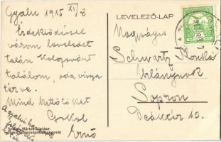 1915 Gyalu, Gilau; Fő utca, templom. Betegh Márton kiadása / main street, church