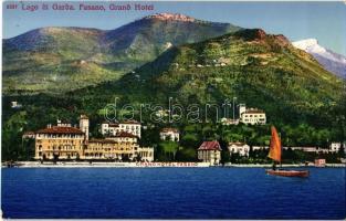 1912 Fasano, Lago di Garda, Grand Hotel / lake, hotel
