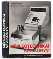 Mérlegtechnikai kézikönyv. Szerk.: Dr. Kemény Tamás. Bp.,1980,Műszaki. Kiadói egészvászon-kötés, kiadói papír védőborítóban.