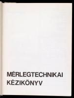 Mérlegtechnikai kézikönyv. Szerk.: Dr. Kemény Tamás. Bp.,1980,Műszaki. Kiadói egészvászon-kötés, kia...