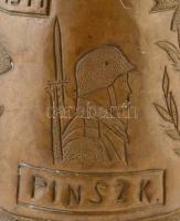 1944 "Hazaérkezésem emlékére készítettem / a keleti hadszíntérről / Gál János őrvezető", g...