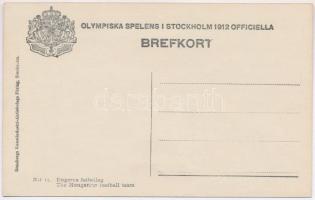1912 Stockholm, Olympiska Spelens Officiella. Nr. 11. Ungerns fotbollag / 1912 Summer Olympics in St...