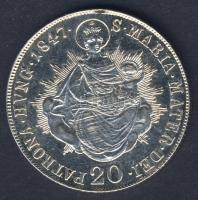 Ausztria/magyar verdejel 1847B 20Kr Ag T:1-/2+ juszt.