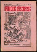 cca 1916 Katonák könyvtára egy kiadvány + 1917 Katholikus Népszövetség c. lap egy száma