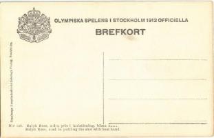 1912 Stockholm, Olympiska Spelens Officiella. Nr. 128. Ralph Rose, 2:dra pris i kulstötning, basta h...