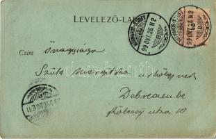 1899 Visk, Vyshkovo (Máramaros); Viski fürdő. Kiadja Mayer és Berger / spa, baths (EK)
