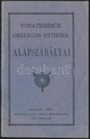 1932 A Vonatkísérők Országos Otthona alapszabályai 31p.