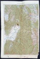 cca 1940 Vegyes térkép tétel, Kézdivásárhely, Aranymező, Piatra, M. Kir. Honvéd Térképészeti Intézet, közte javított, foltos, és szakadt, 56x40 cm és 56x40 cm közötti méretben.