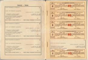 Románia / Satu-Mare (Szatmár) 1927. "Szatmárvármegyei Takarékpénztár Részvénytársaság" név...