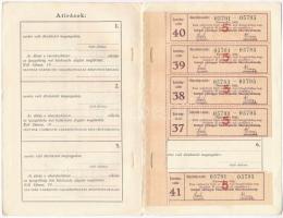 Románia / Satu-Mare (Szatmár) 1922. "Szatmár Vármegyei Takarépénztár Részvénytársaság" név...