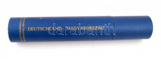 1994 Díszes emlékoklevél a budapesti 24. DER Kongresszuson való részvételért, 1994. ápr. 18-21., ném...