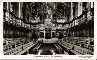 1948 London, Palace of Westminster, Temporary House of Commons