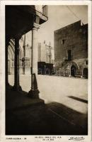 1935 Tarragona, Un bell angle del Pla de la Seu / square, cathedral