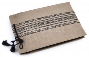 1956 Erdélyi utazáson készült fotók 56 db szőtt borítású albumban