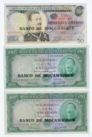 Mozambik 1961-1991. 50Esc-1000M (7db, 6xklf) T:I-II
Mozambique 1961-1991. 50 Escudos 1000 Meticais ...
