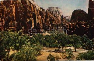 1949 Zion National Park, Utah, Temple of Sinawava