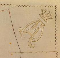 Légy a pókhálóban, monogramos ezüst (Ag.) pénztárca bőr belsővel, fém belső szerelékkel és lánccal, ...