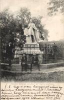 Eger Szent István szobor