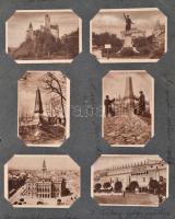 cca 1930 Tündérvásár Nagymagyarországért gyűjtőkép sorozat 136 db kép feliratozott, házi készítésű a...