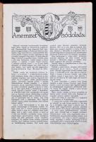 A Zászlónk c. cserkész és ifjúsági lap 1915-1916-os számainak egy része bekötve